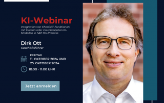 KI Webinar Dirk Ott Milliarum 11 und 25 Oktober