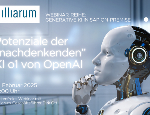 Nachdenkende KI: Potenziale des ersten Reasoning-Modells „o1“ von OpenAI in SAP On-Premise